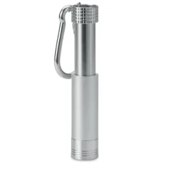 Brelok aluminiowy LED / Srebrny MO9381-14