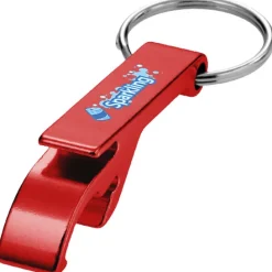 Brelok aluminiowy Tao z otwieraczem do butelek i puszek / Zielony 11801805