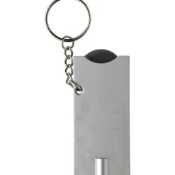 Brelok do kluczy, żeton do wózka na zakupy, lampka LED / Granatowy V2452-04