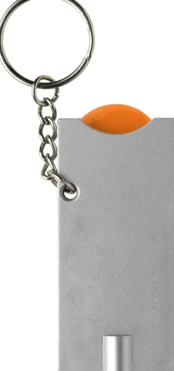 Brelok do kluczy, żeton do wózka na zakupy, lampka LED / Jasnozielony V2452-10