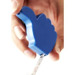 Brelok do kluczy "kciuk", miara 1m / Granatowy V5630-04