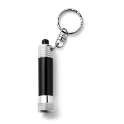 Brelok do kluczy, lampka LED / Czarny V5455-03