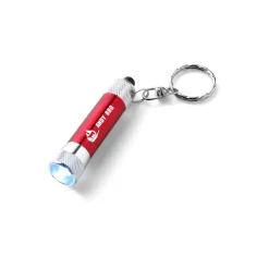 Brelok do kluczy, lampka LED / Czerwony V5455-05/A