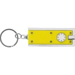 Brelok do kluczy, lampka LED | Jesse / żółty V2122-08/A