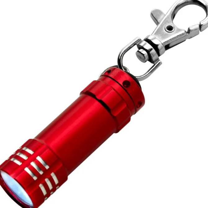 Brelok karabińczyk, lampka LED / Jasnozielony V4193-10