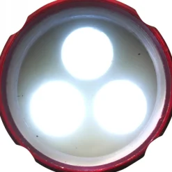 Brelok karabińczyk, lampka LED / Czerwony V4193-05/A