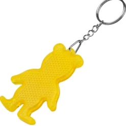 Brelok odblaskowy BEAR / żółty 244908