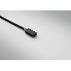 Brelok 3w1 kabel ładujący / Czarny MO3150-03