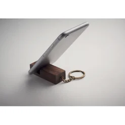 Brelok z podstawką na telefon / Drewna MO2395-40