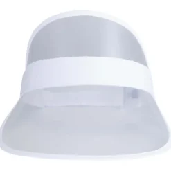Bright czapka z przezroczystym daszkiem / Biały 39571010