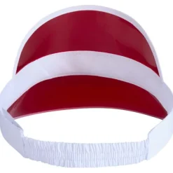 Bright czapka z przezroczystym daszkiem / Czerwony 39571210