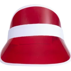 Bright czapka z przezroczystym daszkiem  / Czerwony 39571210