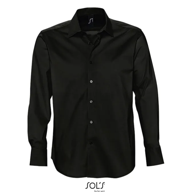 BRIGHTON men shirt 140g / Czarny / Czarny opal S17000-BK-M