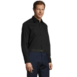 BRIGHTON men shirt 140g / Czarny / Czarny opal S17000-BK-5XL