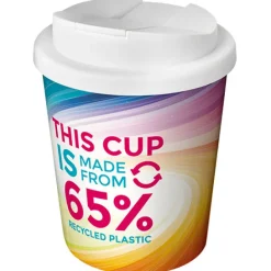 Brite-Americano® Eco szczelny izolowany kubek o pojemności 250 ml / Biały 21049701