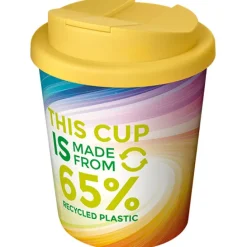 Brite-Americano® Eco szczelny izolowany kubek o pojemności 250 ml / Żółty 21049711