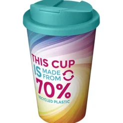 Brite-Americano® Eco szczelny kubek izolowany o pojemności 350 ml / Pomarańczowy 21049331