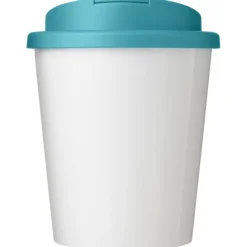 Brite-Americano® Espresso 250 ml tumbler with spill-proof lid / Biały 21069809