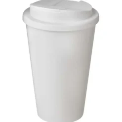 Brite-Americano® POP 350 ml termoizolowany kubek z pokrywką zabezpieczającą przed rozlaniem / Biały 21079501