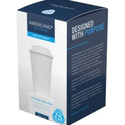 Brite-Americano® POP 350 ml termoizolowany kubek z pokrywką zabezpieczającą przed rozlaniem / Melanż zielony 21079562