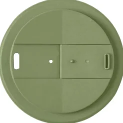 Brite-Americano® POP 350 ml termoizolowany kubek z pokrywką zabezpieczającą przed rozlaniem / Melanż zielony 21079562