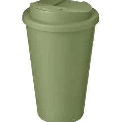 Brite-Americano® POP 350 ml termoizolowany kubek z pokrywką zabezpieczającą przed rozlaniem / Melanż zielony 21079562
