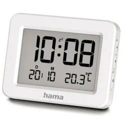 Budzik elektroniczny Hama Kos / Biały VH059-02