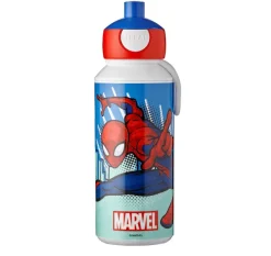 Butelka dla dzieci pop-up Campus 400ml Spiderman / Wielokolorowy MPL107410065396