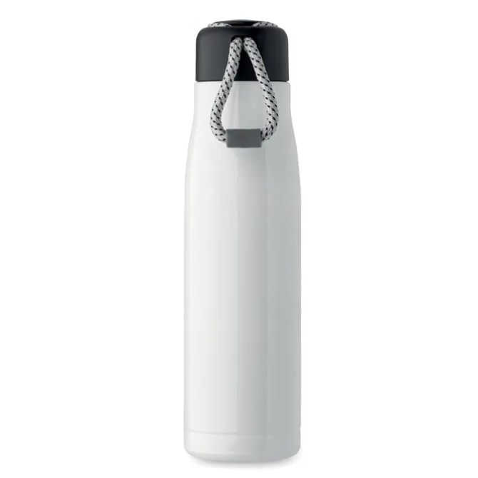 Butelka dwuścienna 500 ml / Bialy MO2413-06