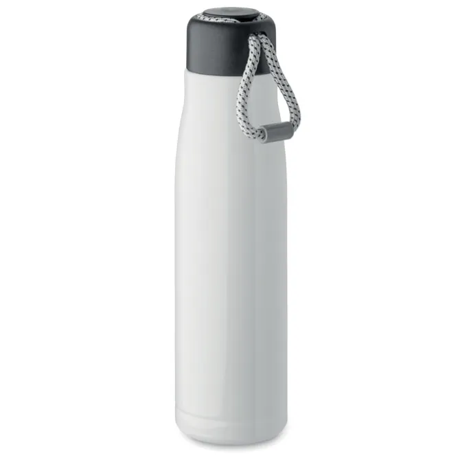 Butelka dwuścienna 500 ml / Bialy MO2413-06