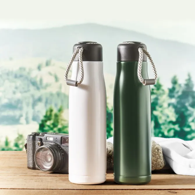 Butelka dwuścienna 500 ml / Ciemnozielony MO2413-60