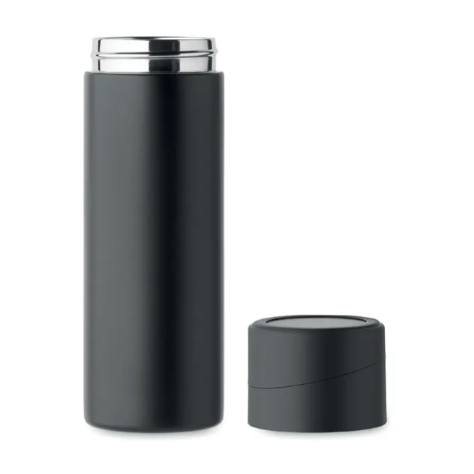 Butelka dwuścienna 420 ml. / Czarny MO2308-03