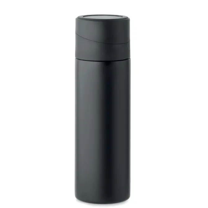Butelka dwuścienna 420 ml. / Czarny MO2308-03