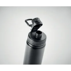 Butelka dwuścienna 500 ml / Czarny MO6774-03