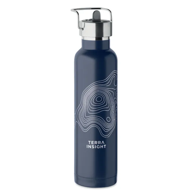 Butelka dwuścienna 660 ml / Francuski Granat MO2283-85