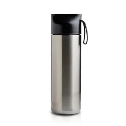 Butelka 600ml termiczna z bambusowym detalem / Drinko / Biały IP37061900