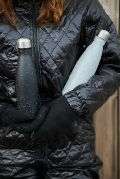 BUTELKA NILS 0,5L, BIAŁY/CZARNY 24/12 H / Czarno-Biały 5018318-