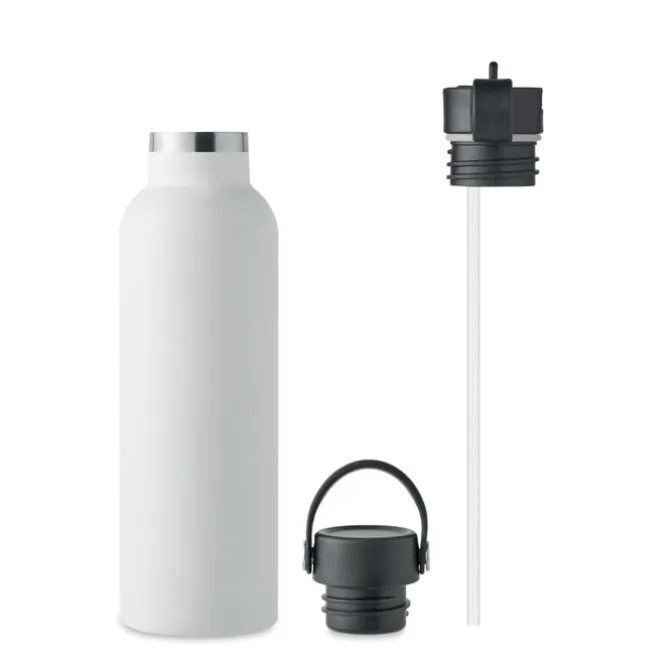 Butelka podwójna ścianka 700ml / Biały MO6944-06