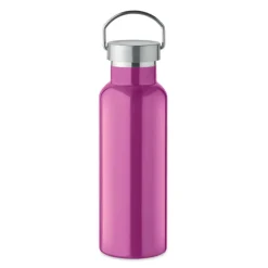 Butelka podwójna ścianka500 ml / Fuksja MO2107-38