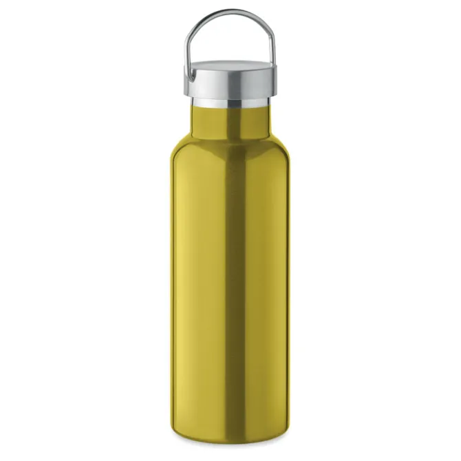 Butelka podwójna ścianka500 ml / Lime MO2107-48