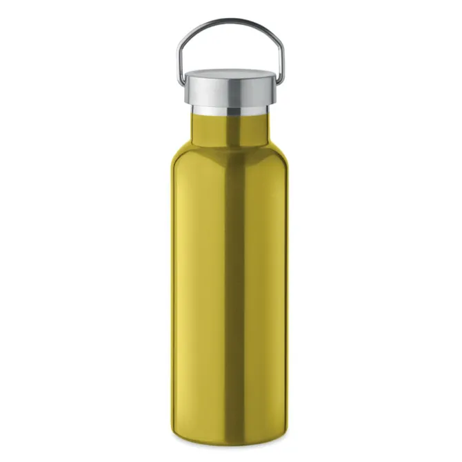 Butelka podwójna ścianka500 ml / Lime MO2107-48
