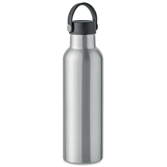 Butelka podwójna ścianka 700ml / Srebrny mat MO6944-16