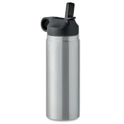 Butelka podwójna ścianka 500ml / Srebrny mat MO6938-16