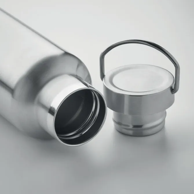 Butelka podwójna ścianka500 ml / Srebrny mat MO2107-16