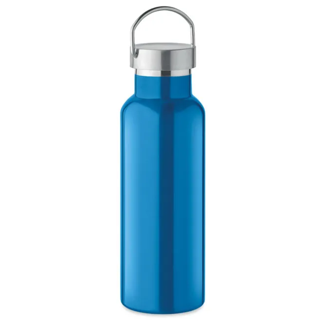 Butelka podwójna ścianka500 ml / Turkusowy MO2107-12