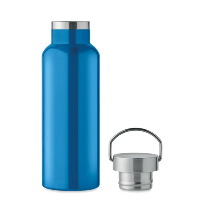 Butelka podwójna ścianka500 ml / Turkusowy MO2107-12