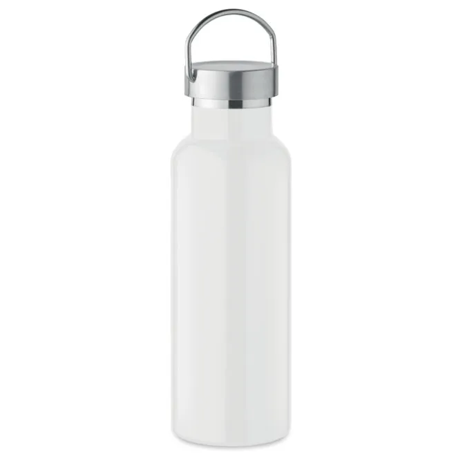Butelka podwójna ścianka500 ml / White MO2107-06