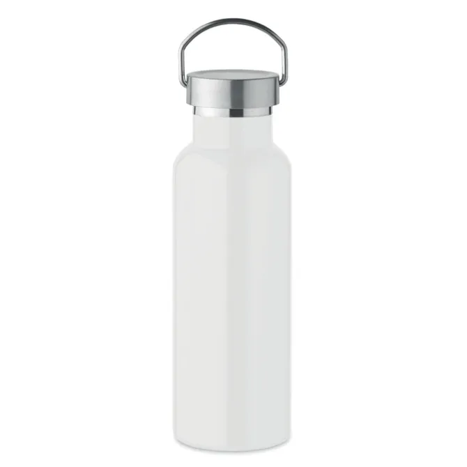 Butelka podwójna ścianka500 ml / White MO2107-06