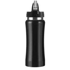 Butelka sportowa 600 ml / Czarny V4656-03