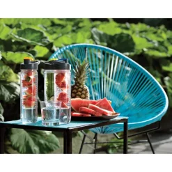 Butelka sportowa 800 ml / Niebieski P436.055